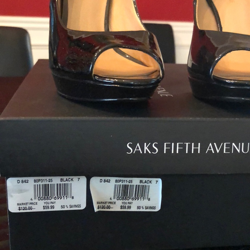 Peep toe heels